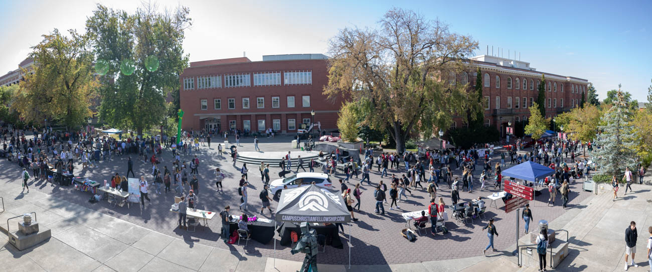 panoramic image of Terrel mall